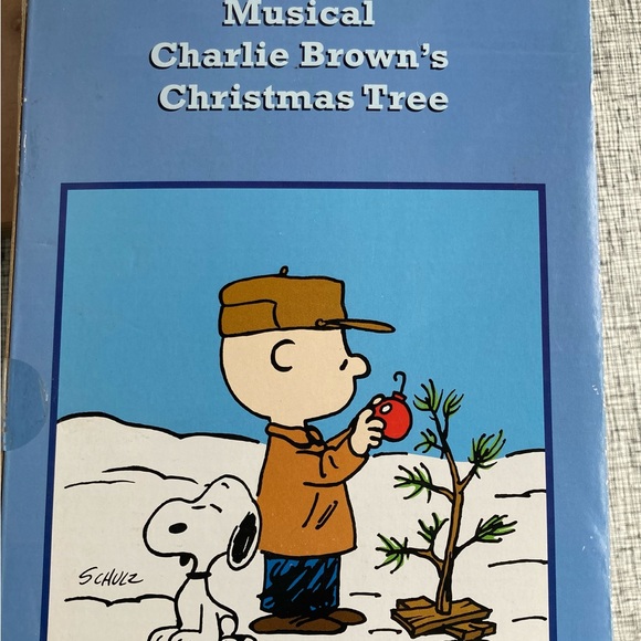 Peanuts Charlie Brown Musical Christmas Tree 24" New Open Box 2011 Not Bent Yet - Picture 2 of 7